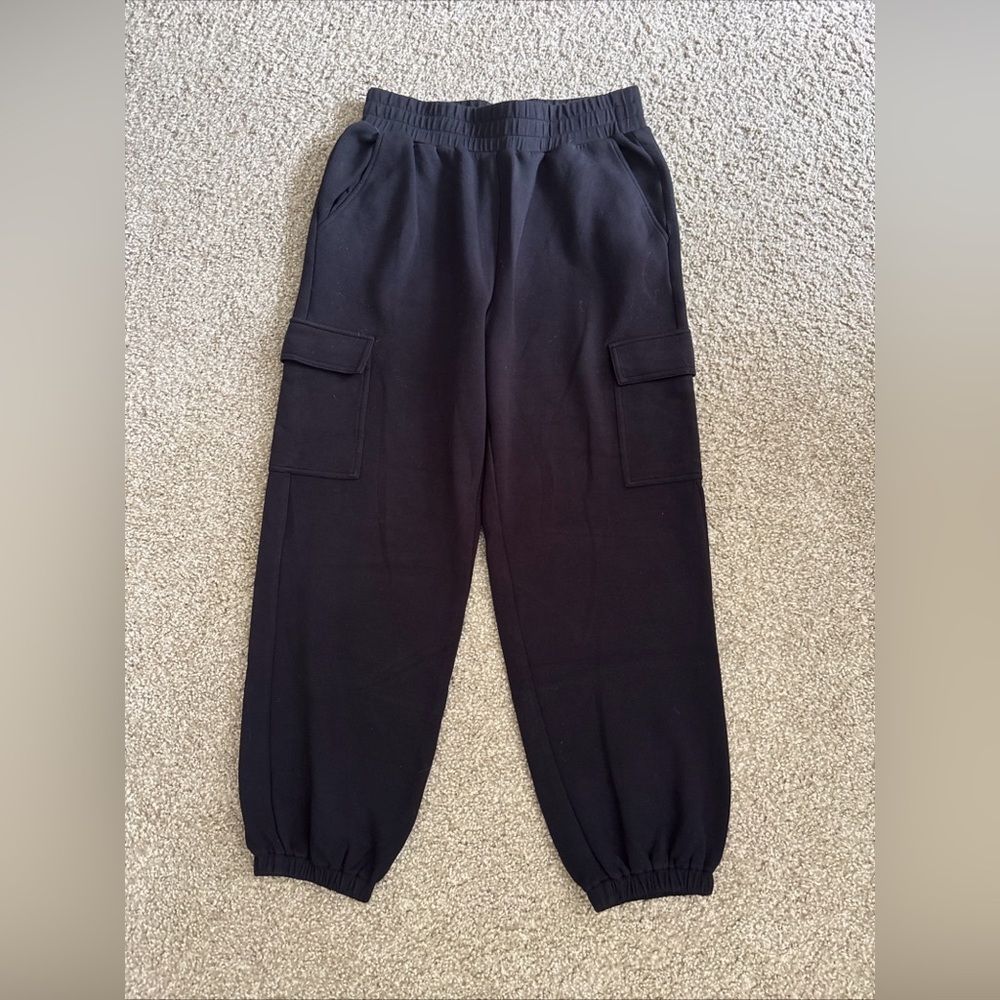 Varley The Cargo Pant 27.5 Joggers - Black - Size M